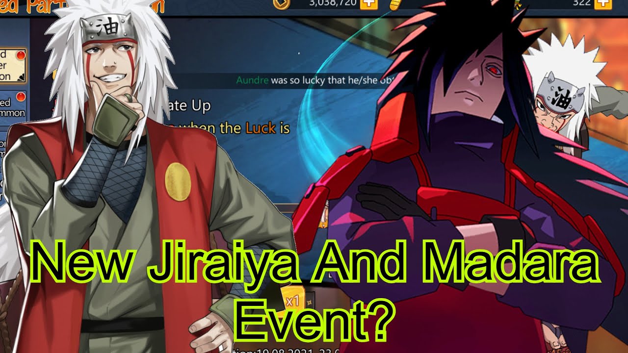 New MADARA Event?? Jiraiya Scroll Event! Ninja New Legends King of Ninjutsu Ninja Storm Origin