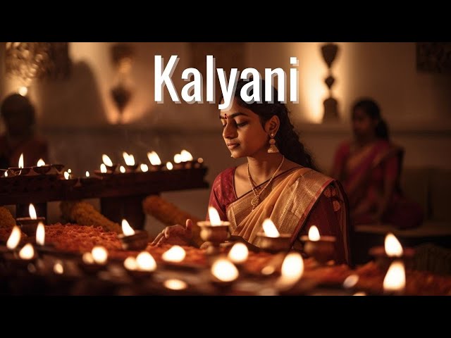 Kalyani's Enchanting Raga: Soothing Indian Ambient Melodies class=
