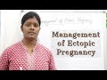 MANAGEMENT OF ECTOPIC PREGNANCY LECTURE IN HINDI | MEDICAL & SURGICAL MANAGEMENT  NURSING MANAGEMENT