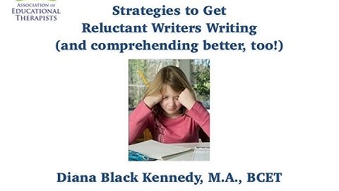 Strategies to Get Reluctant Writers Writing (and comprehending better, too!)