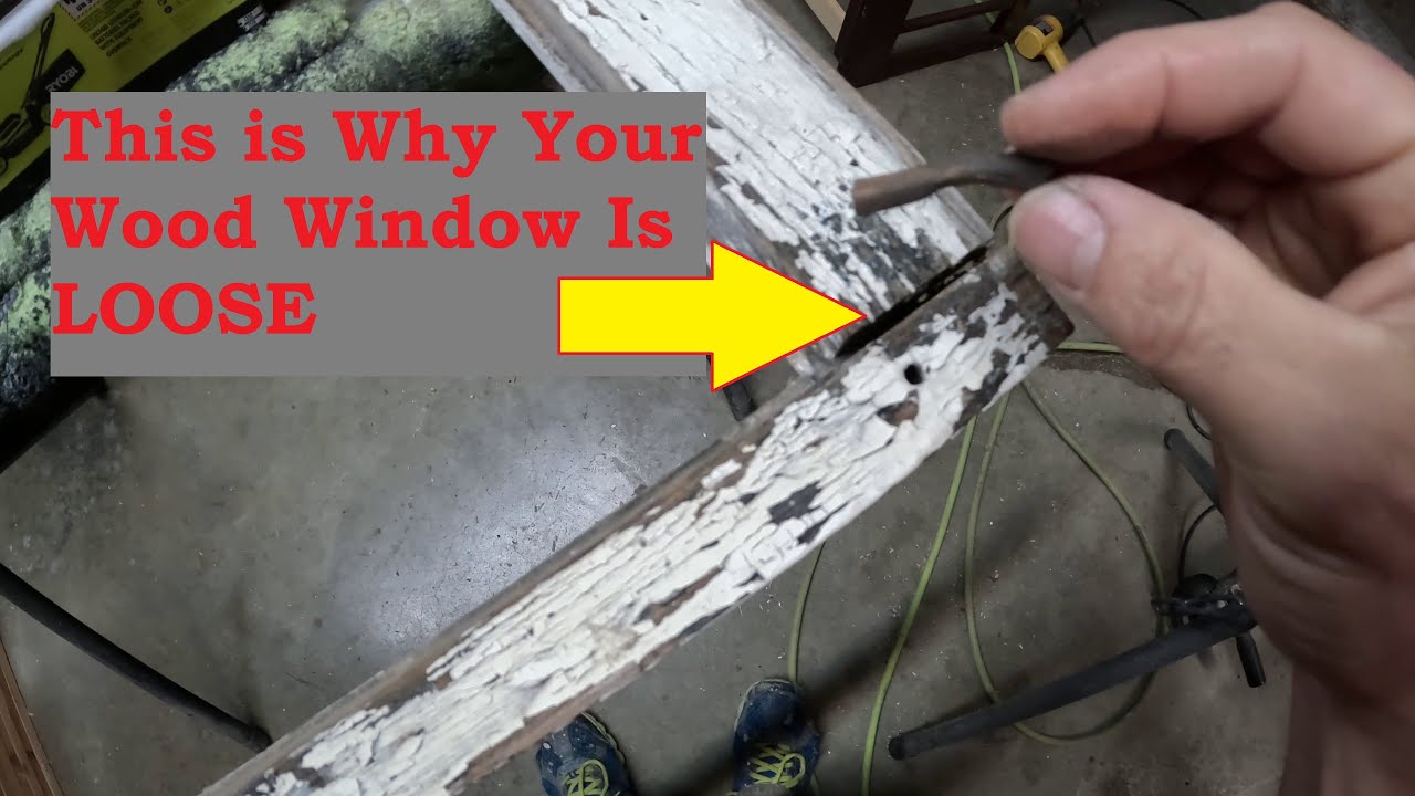 Window Tenons Window with Loose Mortise & Tenon Joint - YouTube