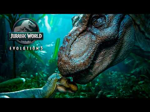 The First T-REX in the Park - Jurassic World Evolution Playthrough #6