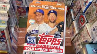 2019 Topps Update Hanger Box #3 ASMR Baseball Card Opening