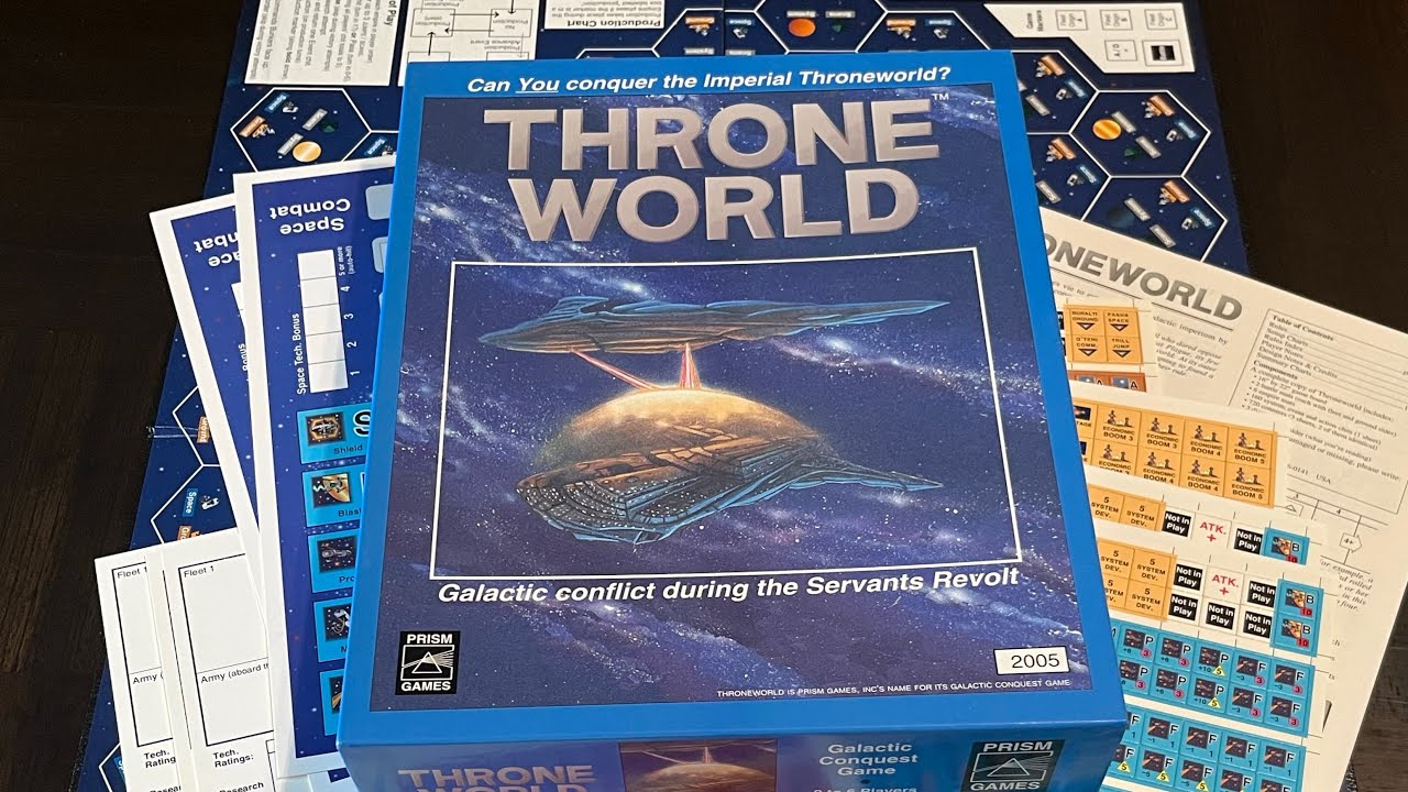 Throne World (Prism Games) - Unbox & First Look