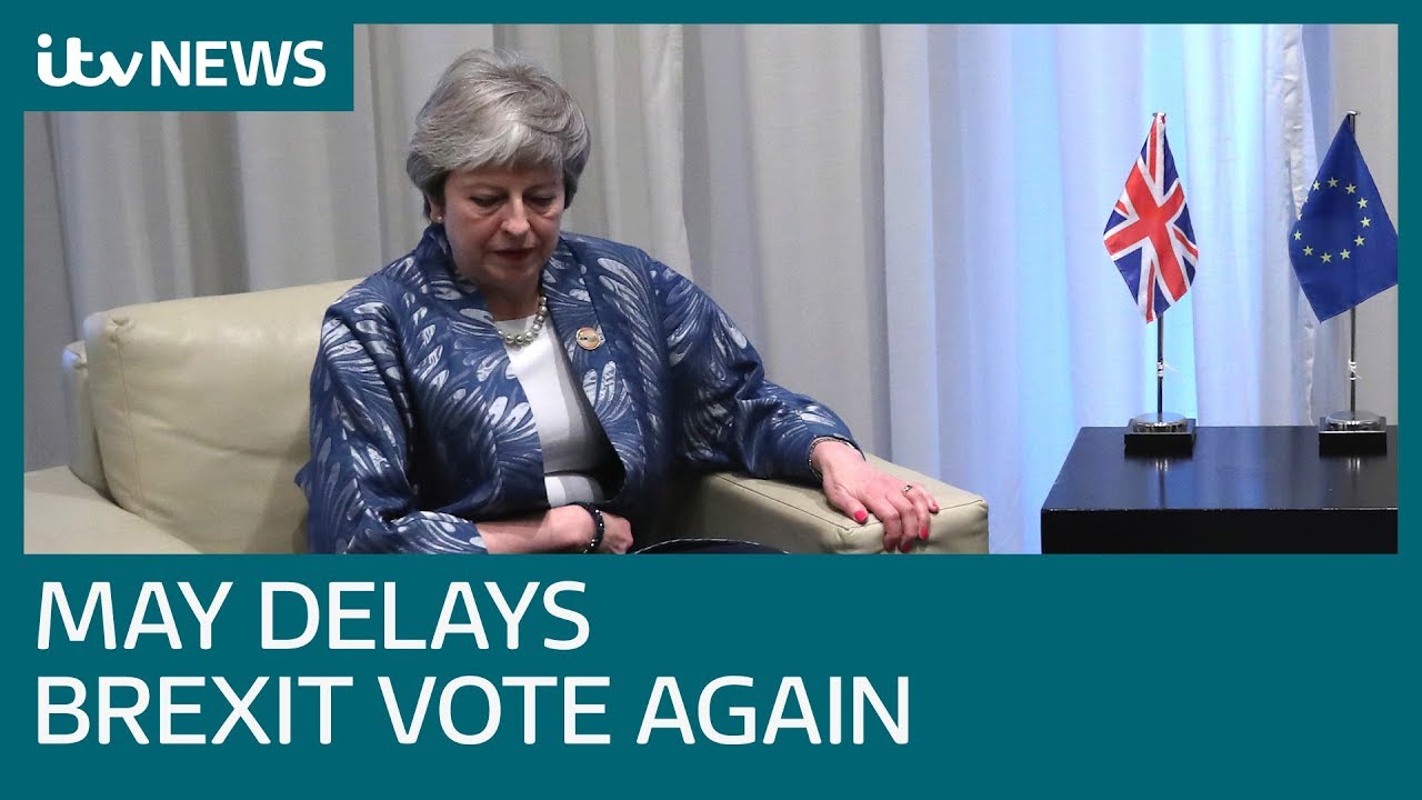 newspaper mockup Prime Minister rules out meaningful vote on Brexit in Commons this week | ITV News