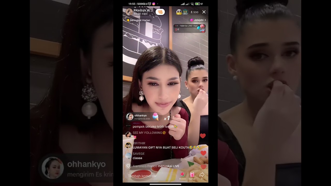 Ritassya Wellgreat Live Tiktok 29/10/2023