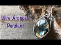 Wire Wrapping Tutorial-Wire Wrapped Pendant Tutorial-Criss Cross Design