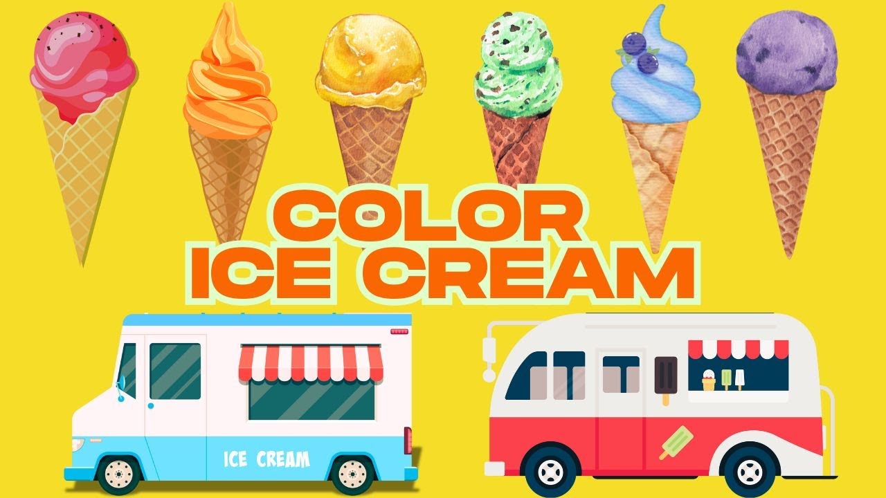 Color Ice Cream Song (Rainbow Order)