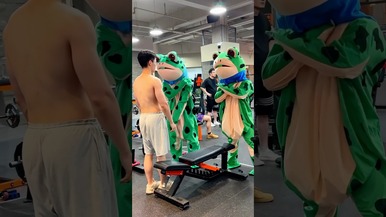 Muscle Frog guy 🐸😤 Muscle Frog