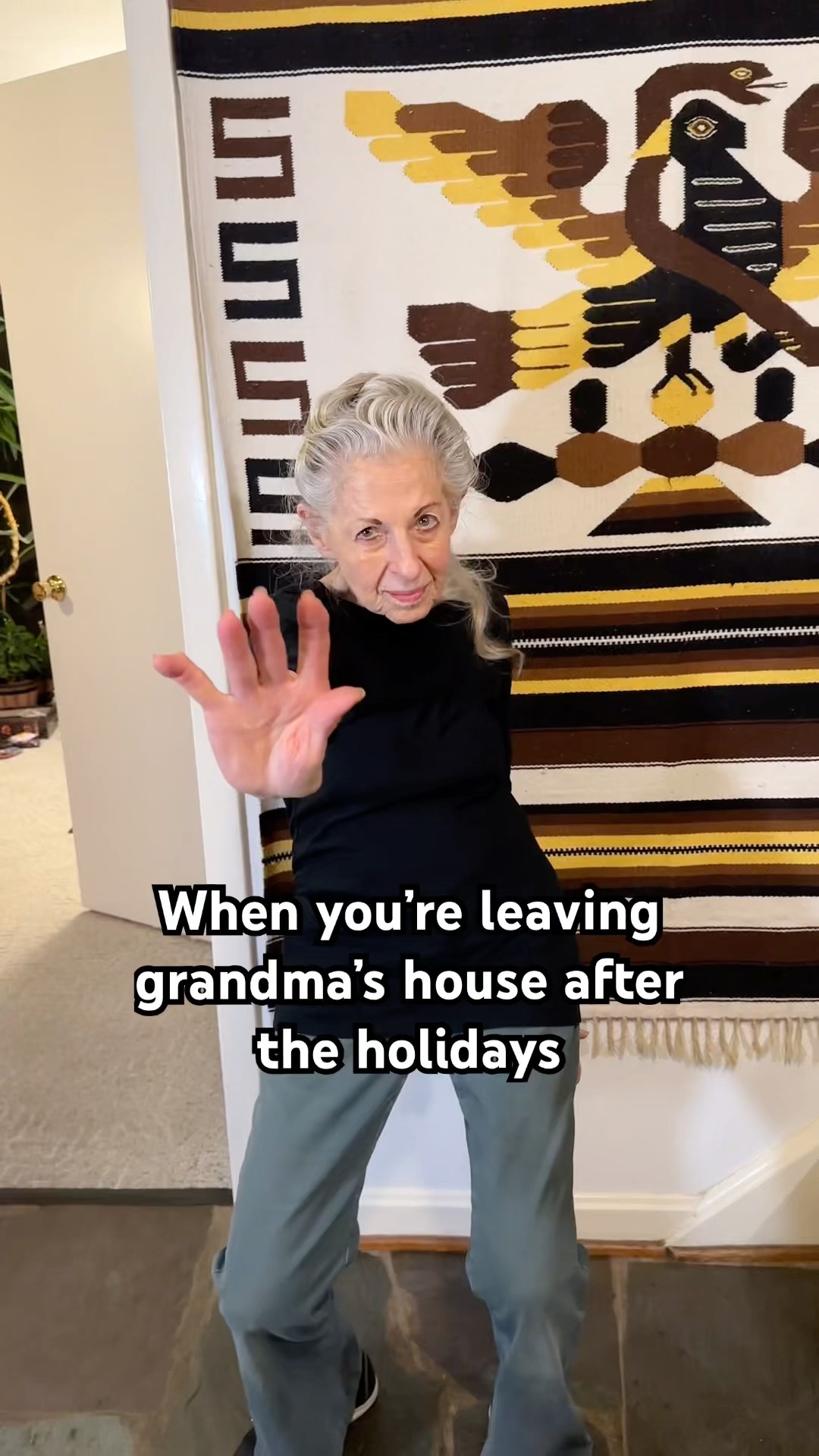 Nana has some moves!