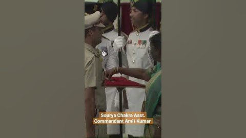 2023 Shaurya Chakra Asst. Commandant Amit Kumar #shorts