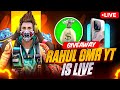 Rahul Gmr YT is Live 😎 uid Reaction GIVEAWAY ROOM😲 Garena Free Fire Live #shorts #viral #trending