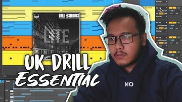 MAKING BEAT WITH NEW UK DRILL ESSENTIALS by OCEAN on Ableton Live 10 Tutorial