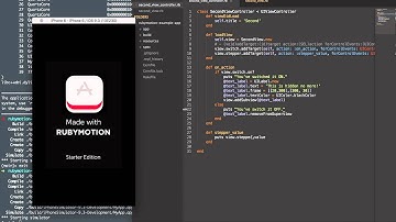 9 - iOS Development with Ruby using RubyMotion - Creating a UIStepper and Displaying its Value