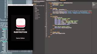 9 - iOS Development with Ruby using RubyMotion - Creating a UIStepper and Displaying its Value Information