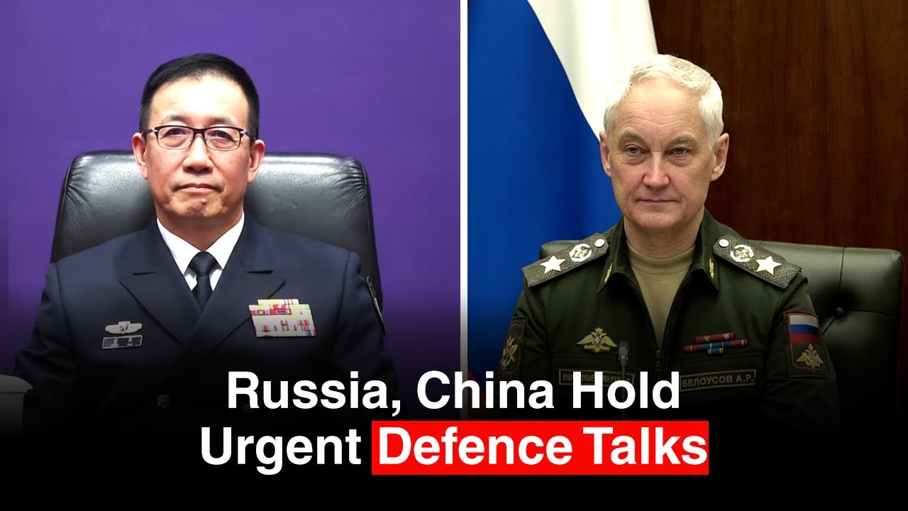 Министры обороны Китая и России провели переговоры по видеосвязи.