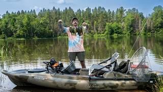 Kayak Crappie Fishing Catch and Cook