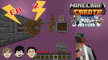 The Quest for MORE POWER!!! - Minecraft Create Above and Beyond
