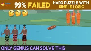 Hard River Crossing Puzzle With Simple Logic | Top Puzzles | Riddle Games screenshot 4