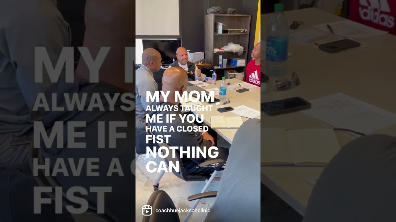 Grambling Football Coach Hue Jackson On Having Open Hands