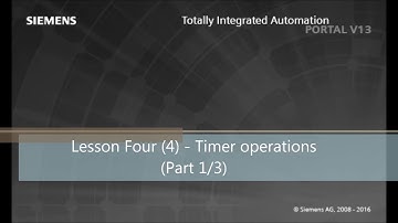 PLC programming tutorial TIA Portal - 4. Timer operations (Part 1/3)