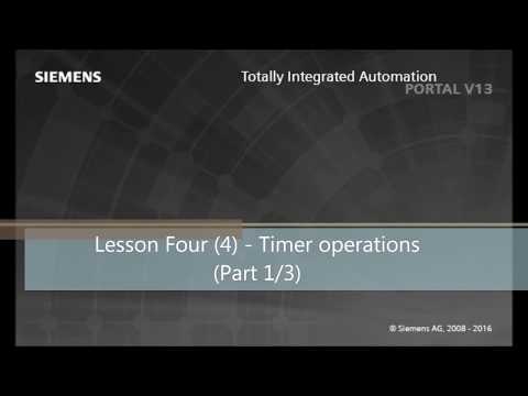PLC programming tutorial TIA Portal - 4. Timer operations (Part 1/3)
