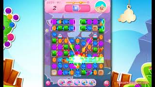 Candy Crush Saga Level 6834 * Never paid for Boosters Gameplay