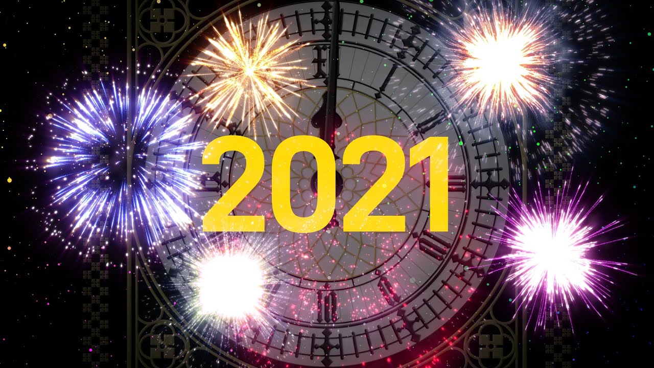 Big Ben Clock Chimes 1 Minute to 2021 + Auld Lang Syne + Fireworks YouTube