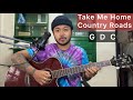 Chord gampang take me home country roads  john denver arya nara tutorial gitar