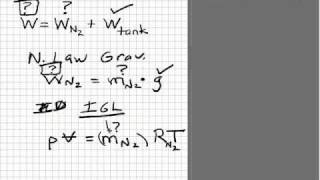 Ideal Gas Law Example