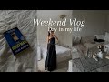 Chatty weekend vlog: self-care, fall favorites, book haul