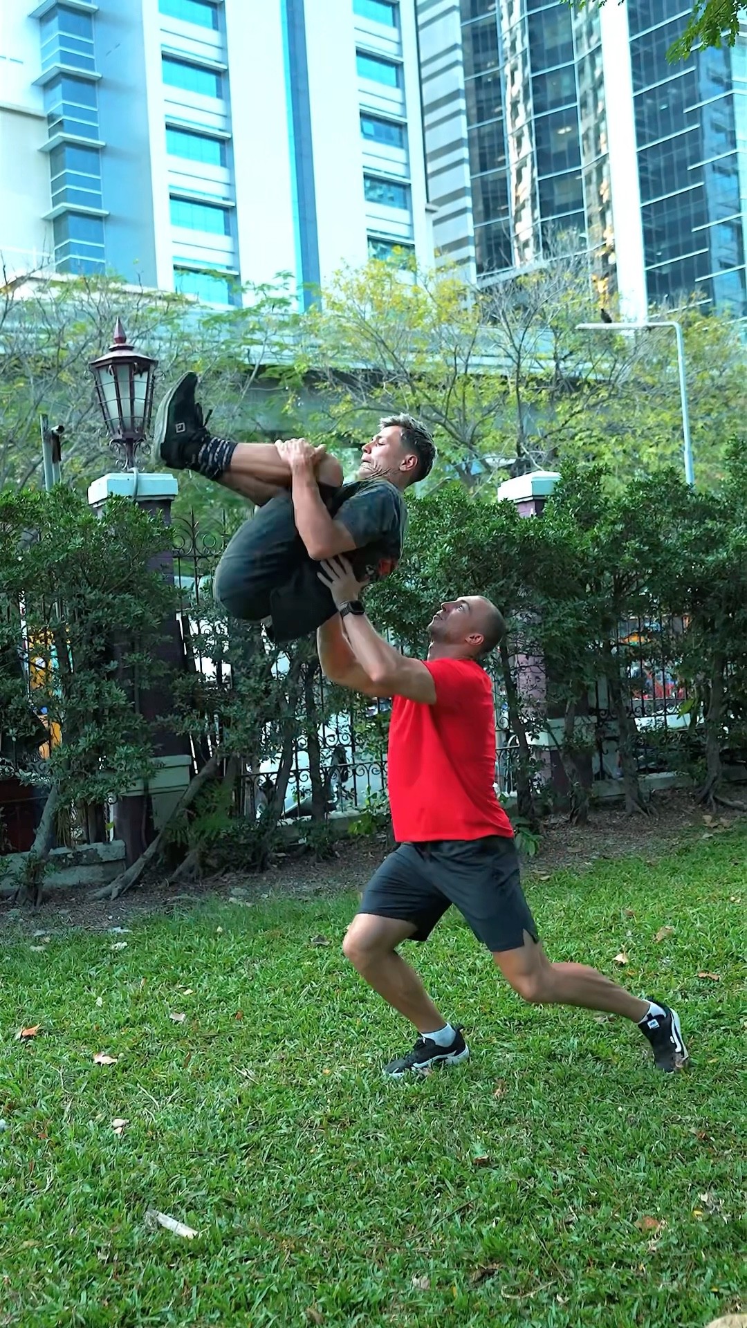 Taught a Man How to Backflip?? #kiryakolesnikov #prank #comedy #funny #tutorial #parkour #backflip