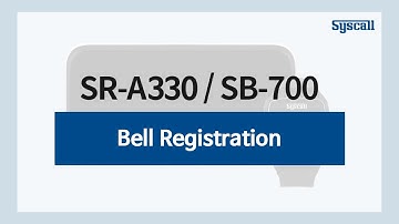 SR-A330/SB-700 - Bell Registration
