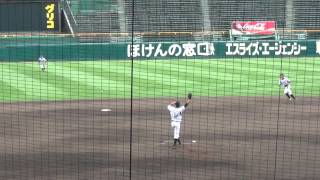 広島カープ 二軍 20130611 高橋大樹 センター前ヒット