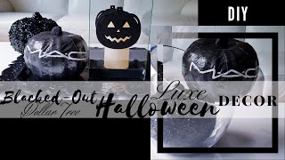 DOLLAR TREE DIY HALLOWEEN DECOR | DIY LUXE HALLOWEEN DECOR | CRAFTING WITH CASS