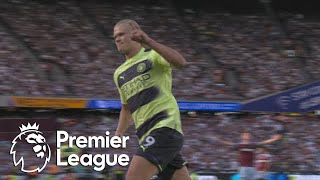 Erling Haaland makes it 2-0 to Manchester City v. West Ham United | Premier League | NBC Sports