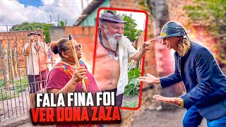 FALA FINA FOI NO SÍTIO VER DONA ZAZA E LUIZ DO SOM FICOU IRADO | LUIZ DO SOM