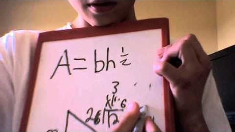 Perimeter and Area of a Triangle