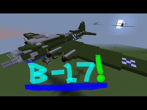 Minecraft Tutorial: B-17 Flying Fortress