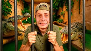 I Bur Med Verdens Største Krokodille