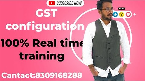 #Chanu sk sap fico course in Telugu/English/GST Configuration in sap fico in Telugu/GST Concept