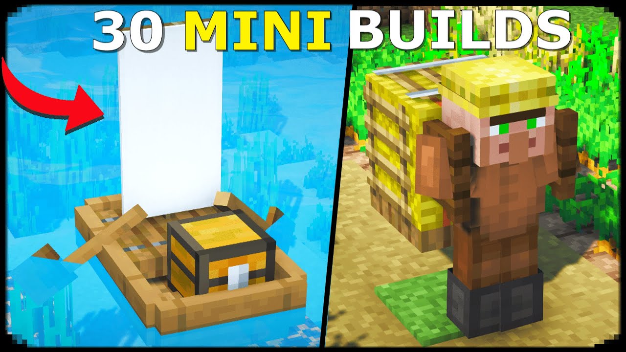 30 Most Beautiful Hacks in Minecraft YouTube