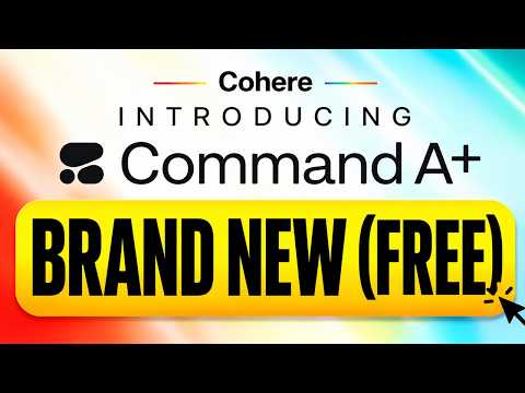 NEW Cohere AI is a GAME CHANGER!