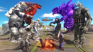 MECHA WAR – MECHAGODZILLA vs THE TITAN ROBOT LEGION! | ARBS screenshot 1