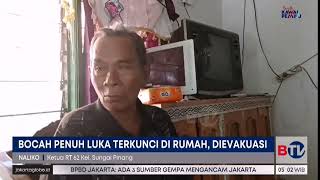 Bocah Dikurung Dua Hari di Rumah Dievakuasi UPTD PPA Samarinda