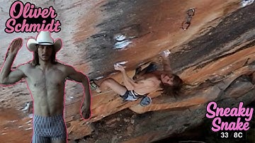 SECOND ASCENT OF SNEAKY SNAKE 33/8C- OLIVER SCHMIDT