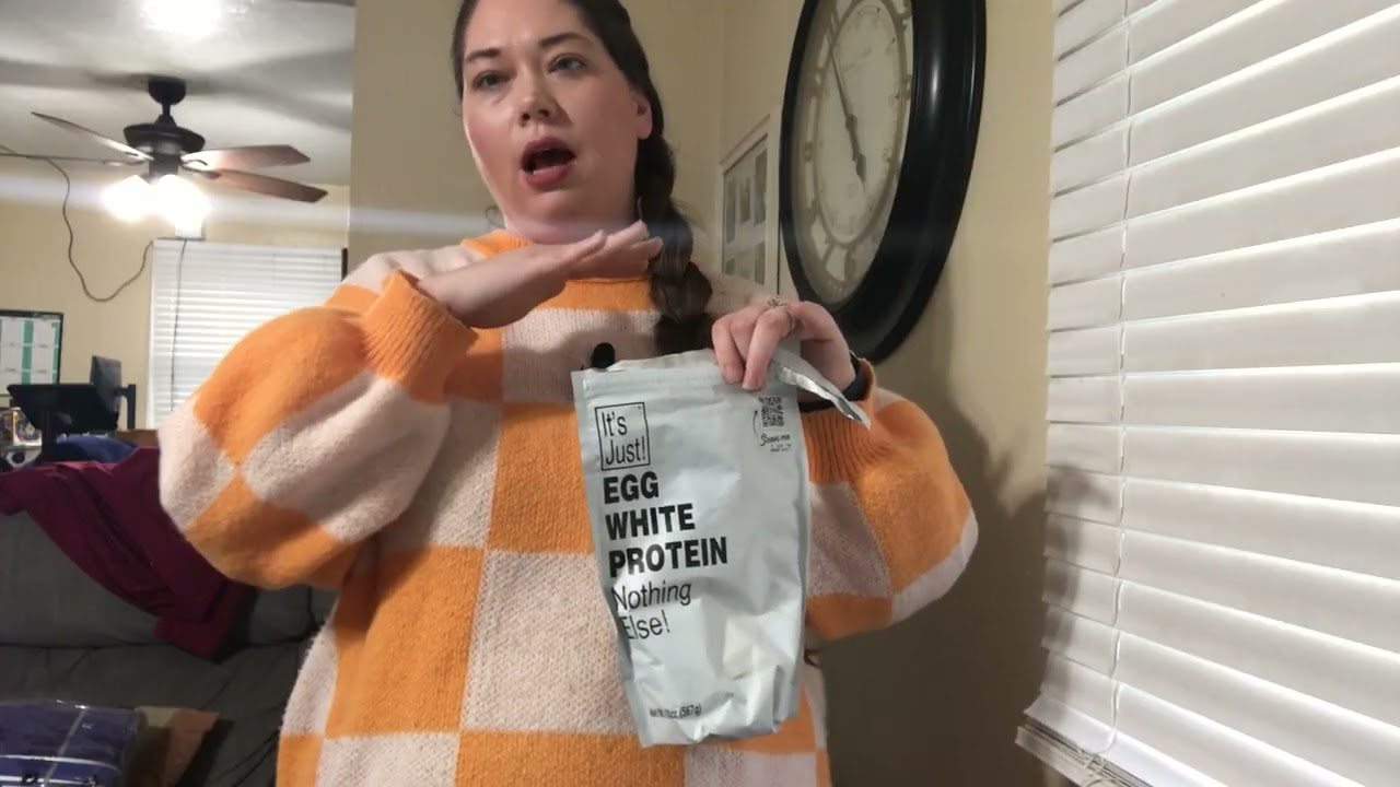 It's Just Egg White Protein Powder! A great way to add protein to recipes and a must for macarons!