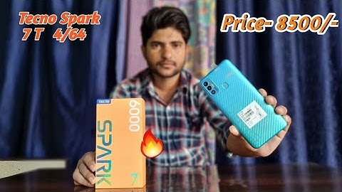 #Tecno Spark 7 T 4/64  6000mAh 🔋48MP 📷  Unboxing!/ Impressions! MediaTak Helio G35 & More