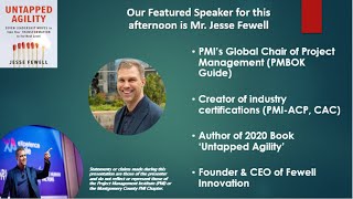 PMI MontCo Chapter - 2026 January Virtual Lunch & Learn Feat. Mr. Jesse Fewell - PMBoKv8 is here!