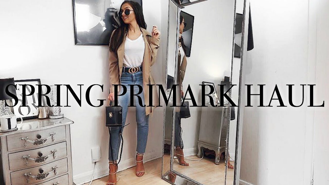 SPRING PRIMARK HAUL // Outfit ideas on a budget!